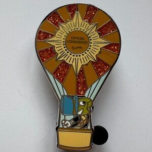 Jiminy Cricket Hot Air Balloon Pin
